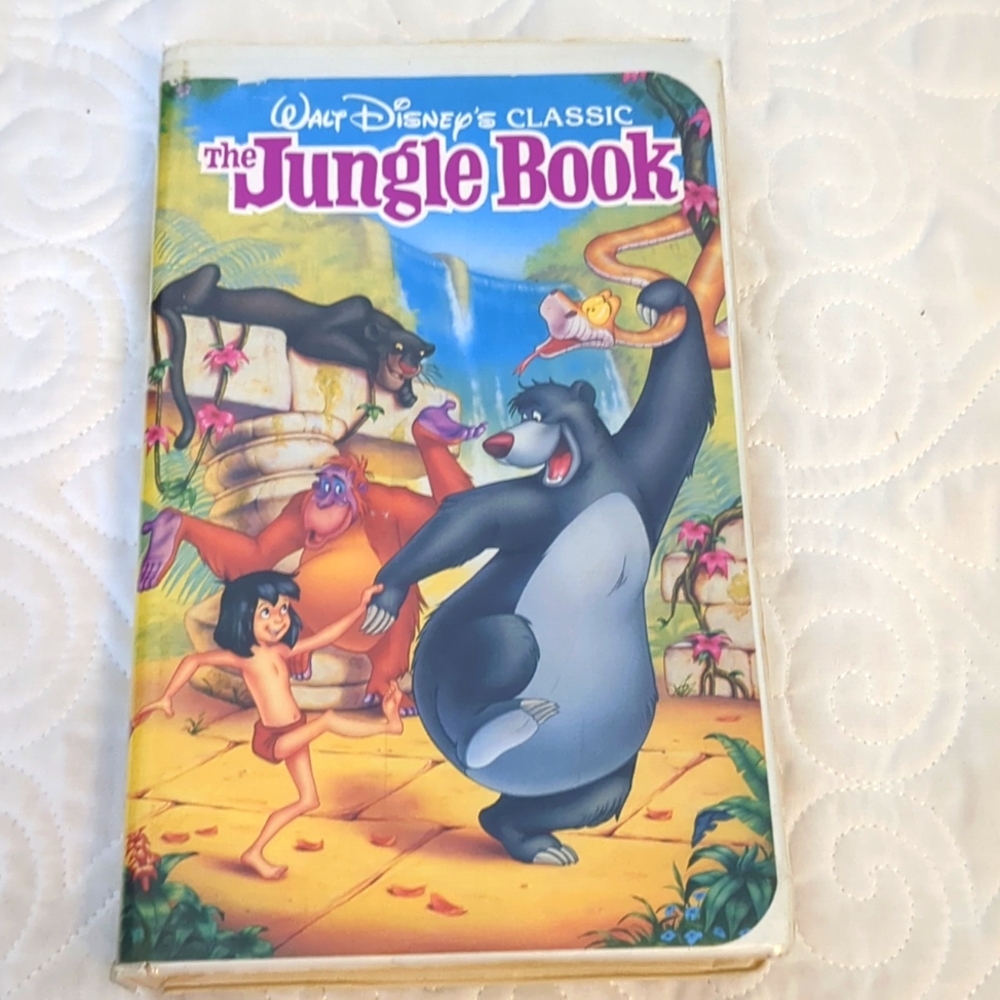 Disney Black Diamond The Jungle Book VHS Tape